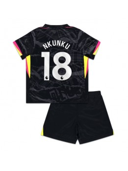 Chelsea Christopher Nkunku #18 Replika Tredje Kläder Barn 2024-25 Kortärmad (+ byxor)